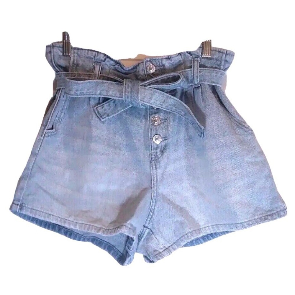 American Eagle Jean Shorts Womens 10 Button Fly‎ Closure Slash Pockets
